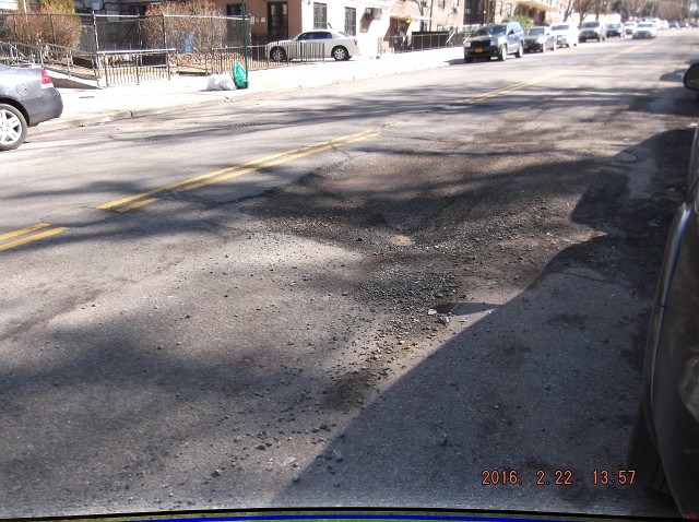Yet Another Jersey Street Sinkhole!!