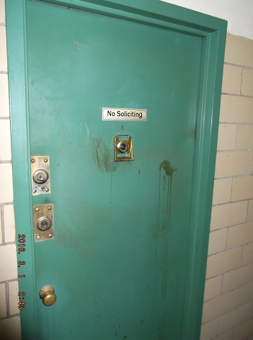 My Door Has Been Covered With Filth For 15 Years!!