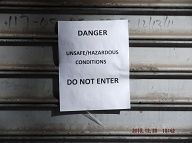 THE PHONY " HURRICANE SANDY " DAMAGE SIGNS HAVE BEEN REPLACED WITH A NEW SCAM TO WIGGLE FEDERAL MONEY INTO NEW YORK CITY COFFERS IN THE NAME OF THOSE POOR PEOPLE!!