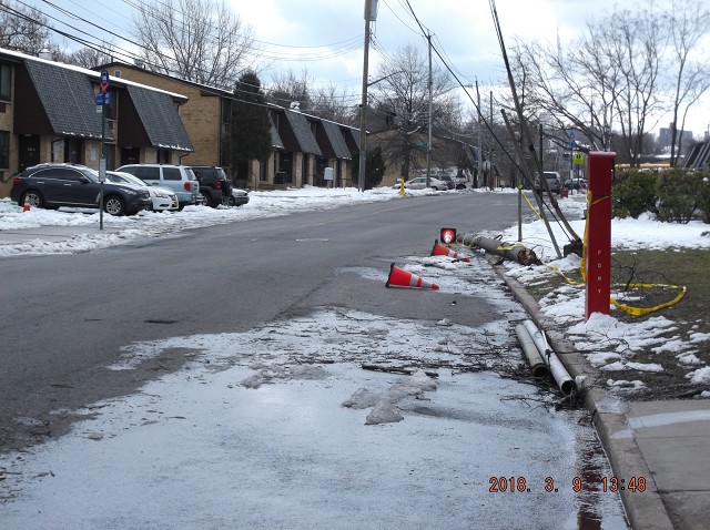 On March 7, 2018 A Winter Storm Hit Staten Island!!